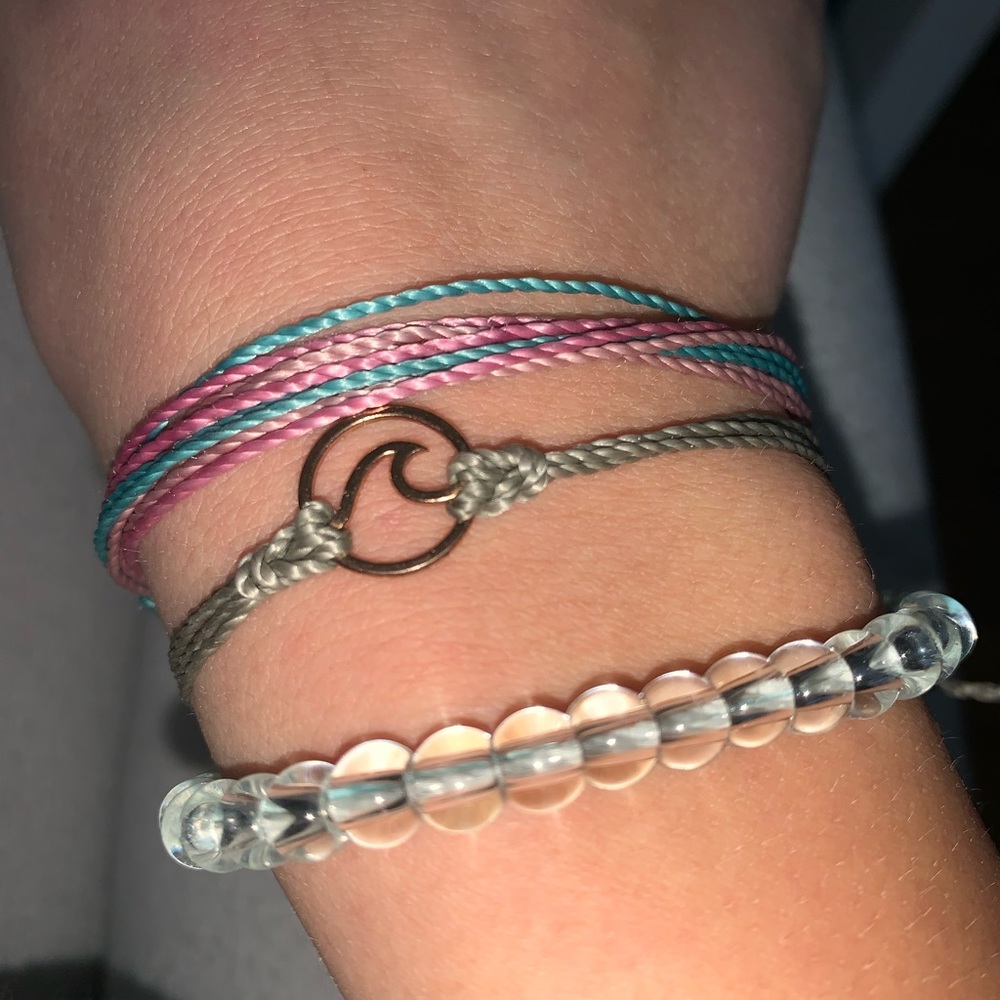 Pura vida bracelets + one 4Ocean